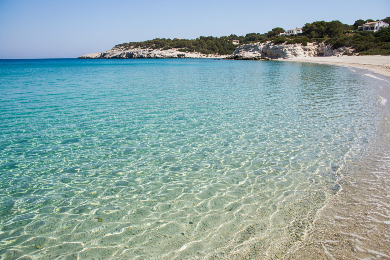 Clear waters perfect for swimming